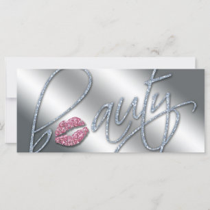 Carte Certificat de beauté Maquillage Artiste Parties sc