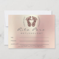 Certificat de réflexologie pour massage des pieds 