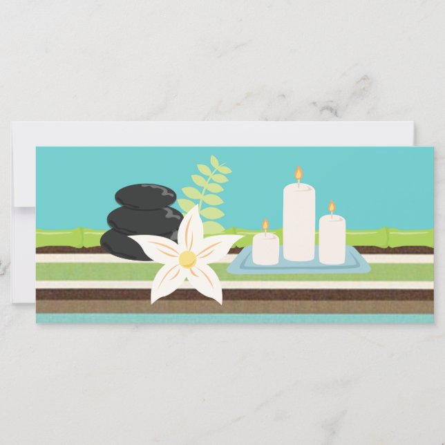 Carte Certificats cadeaux de Spa ou de salon (Devant)