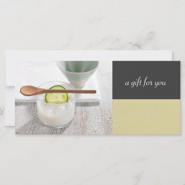 Carte Certificats-cadeaux Spas de jour (Devant)