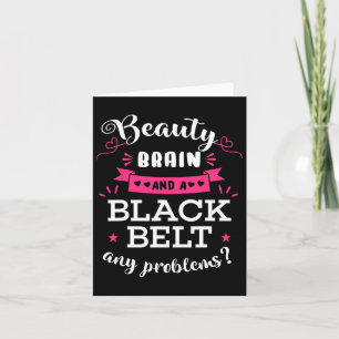 Carte Cerveau De Beauté Et Une Ceinture Noire Tout Probl