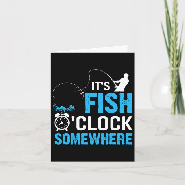 Carte C'est Fish O'clock Quelque part (Devant)