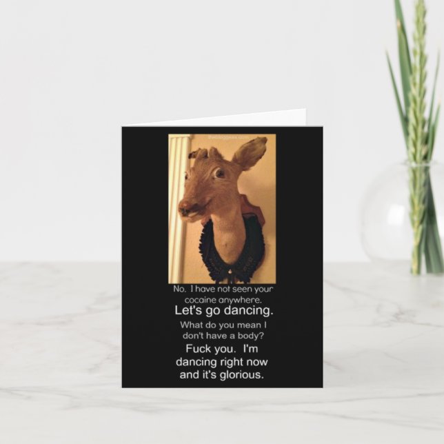 Carte C'est glorieux (Devant)