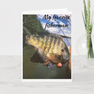 CARTE C'EST LA JOURNÉE DE VALENTINE *MON PÊCHEUR PRÉFÉRÉ