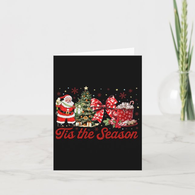 Carte C'Est La Saison Café Latte Gnome Sleigh Christma (Devant)