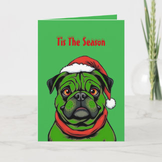 Carte C'est La Saison Pug