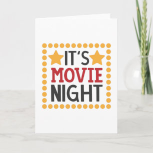 Carte C'est la soirée cinéma