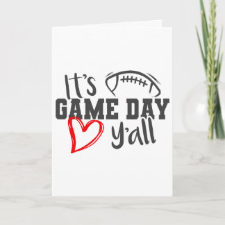 Carte C'est le jour de match les amis Mignon Super Footl