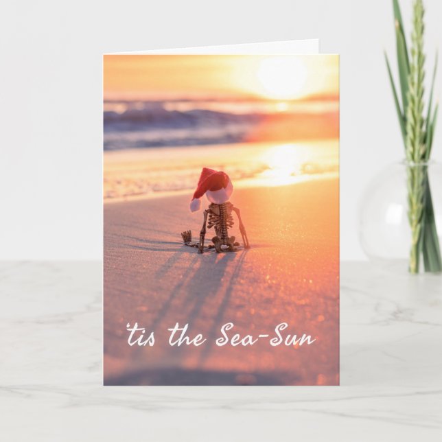 Carte "c'est le soleil de mer (Devant)