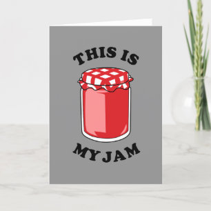 Carte C'est ma confiture