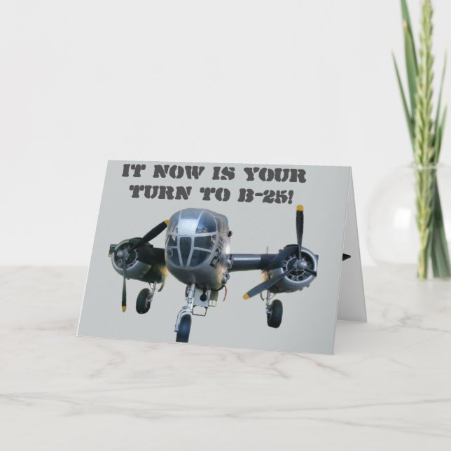Carte C'est maintenant à votre tour de B-25 ! (Devant)
