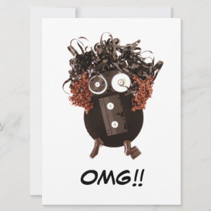 Carte C'est Mignon Cool Humoristique OMG Médias Analogiq