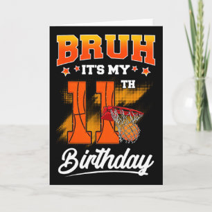 Carte C'est mon 13ème anniversaire garçon Ller Sketll 13