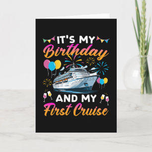 Carte C'est mon anniversaire et mon premier anniversaire
