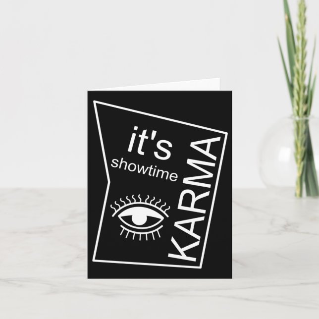 Carte C'est Showtime Karma (Devant)