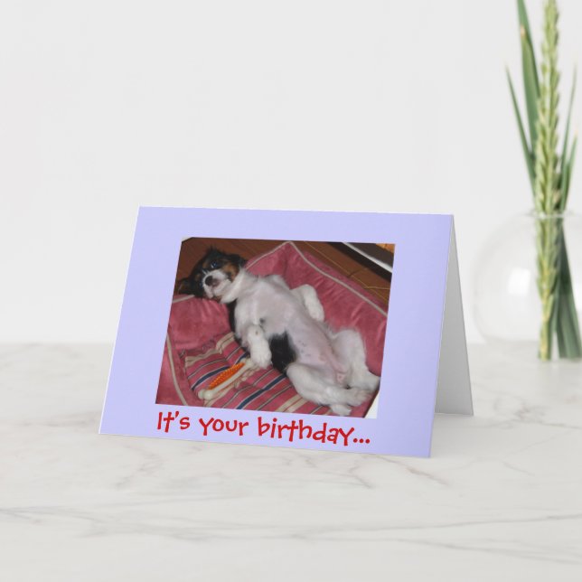 Carte C'est ton anniversaire... (Devant)
