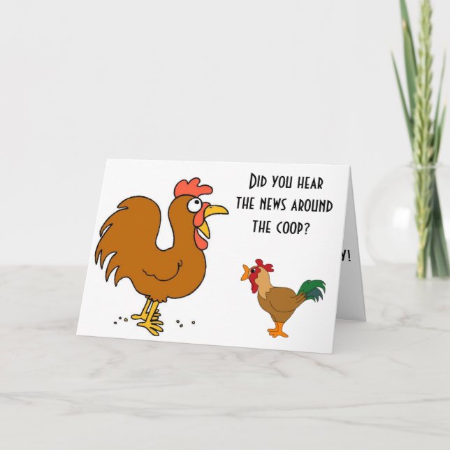 CARTE "C'EST TON ANNIVERSAIRE", DIT-IL. (Devant)
