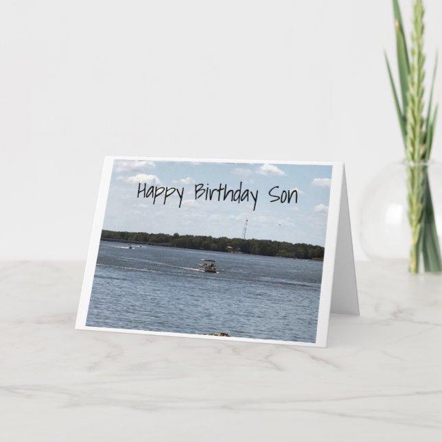 CARTE C'EST TON ANNIVERSAIRE **FILS** DÉTENDS-TOI ET PRO (Devant)