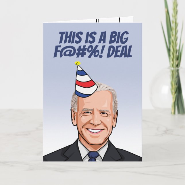 Carte C'est un grand anniversaire (Devant)