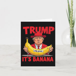Carte C'est une banane de Trump (pour donner l'échelle)
