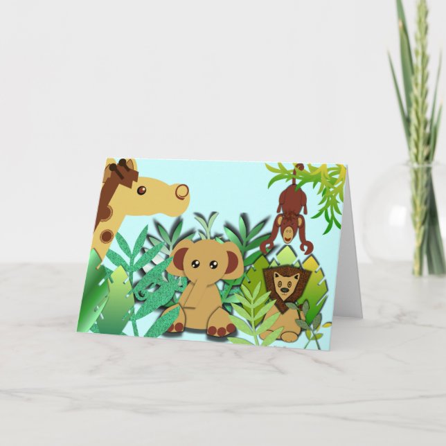 Carte C'est une jungle (Devant)