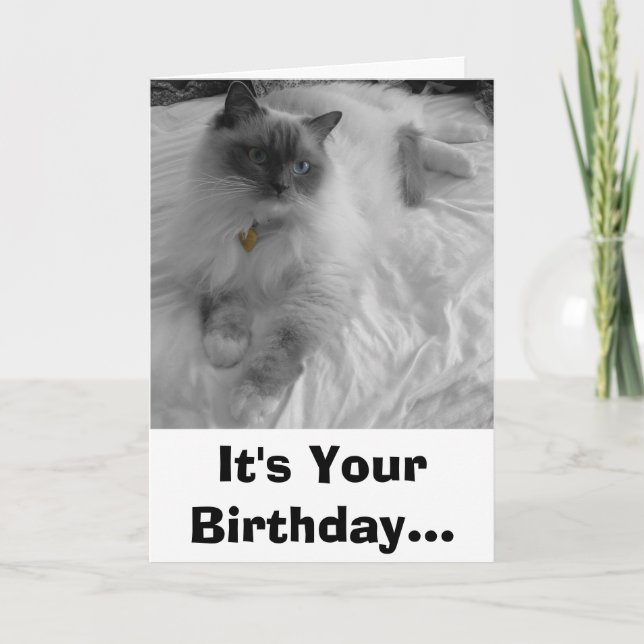 Carte C'est votre anniversaire… (Devant)