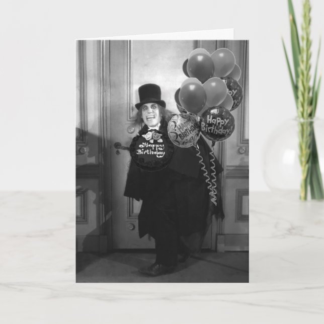 Carte C'est votre anniversaire après minuit (Devant)