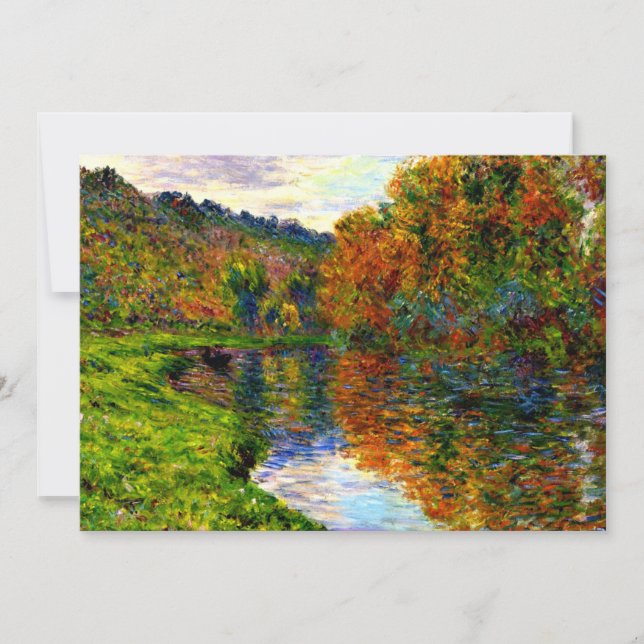 Carte Cezanne - Bras de la Jeufosse, automne, (Devant)