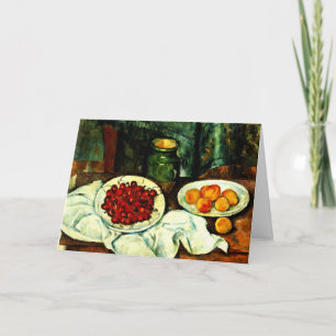 Carte Cezanne - Cerises