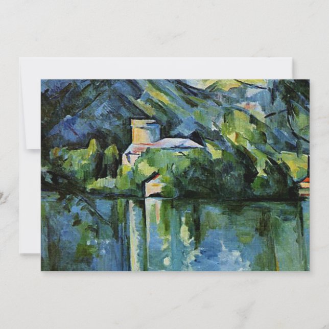 Carte Cezanne - Lac d'Annecy (Devant)