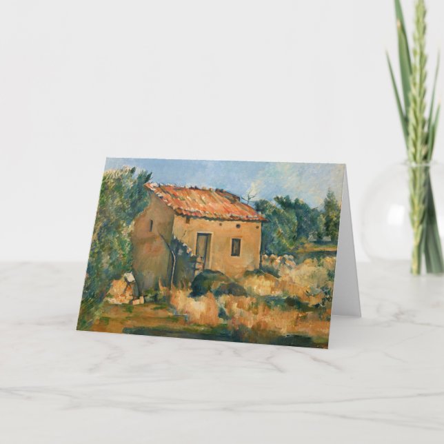 Carte Cezanne - Maison abandonnée près d'Aix-en-Provence (Devant)