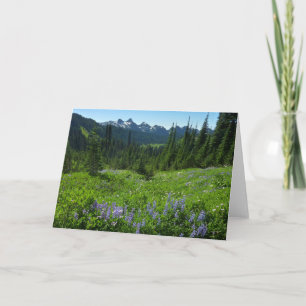Carte Chaîne des Cascades depuis le parc national du mon