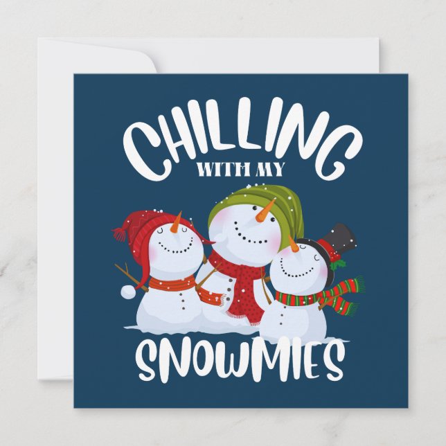 Carte Chaleur avec mes neiges (Devant)