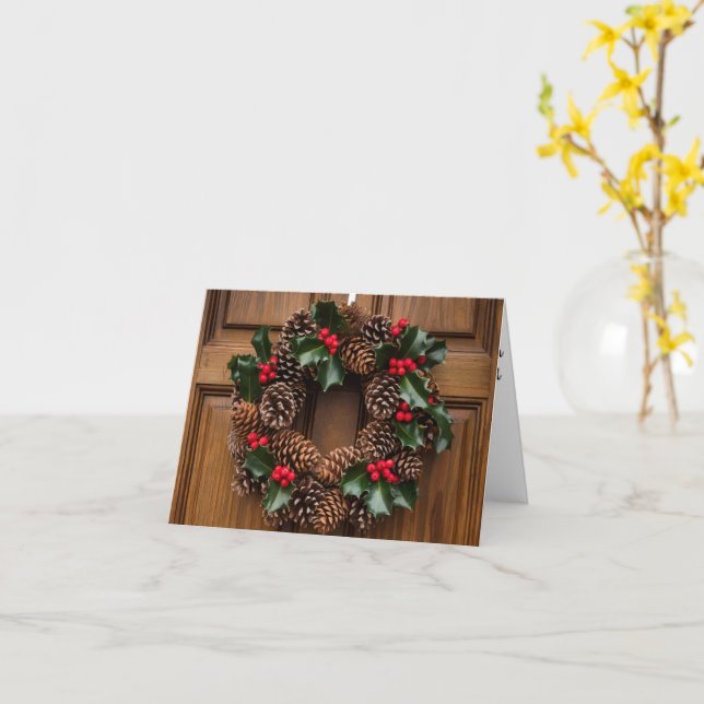 Carte Chaleureux, Joie Naturelle (Fleur jaune)