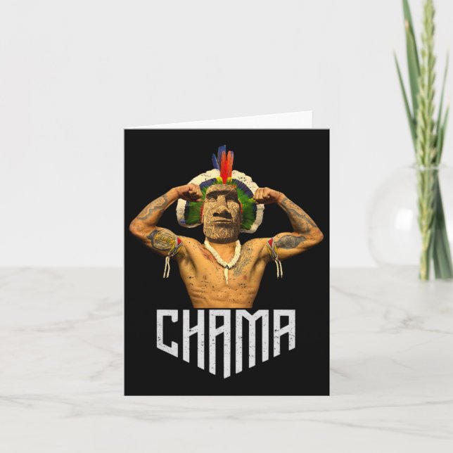 Carte Chama Paotan Mixed martial art Fan Jjb Boxe Muay T (Devant)