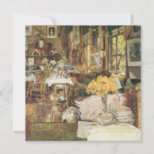 Carte Chambre de fleurs par Childe Hassam, Beaux-arts vi