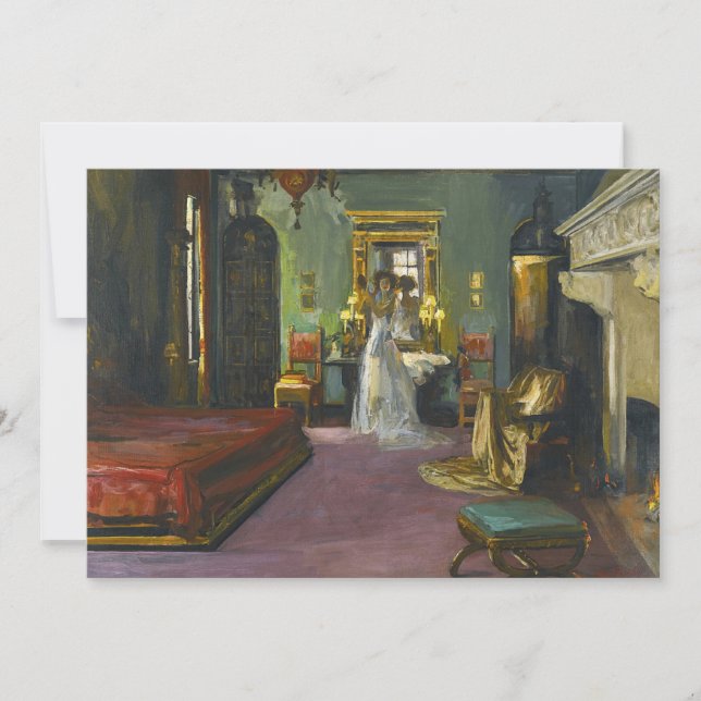 Carte Chambre de Mme Rosen | Sir John Lavery (Devant)