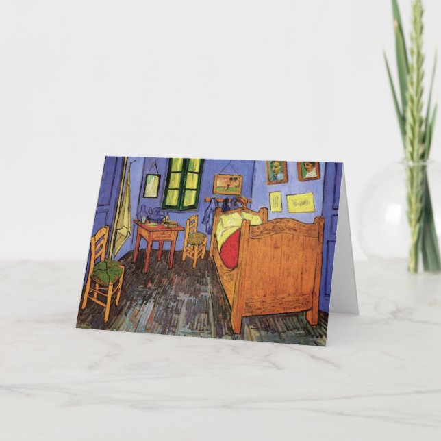 Carte Chambre de Vincent à Arles par Vincent van Gogh (Devant)