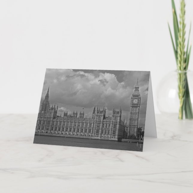Carte Chambres de Londres du Parlement et de Big Ben (Devant)