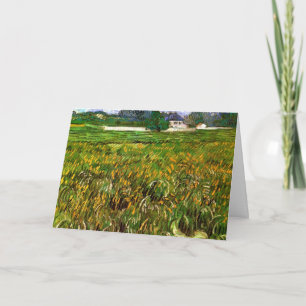 Carte Champ de blé à Auvers par Vincent van Gogh