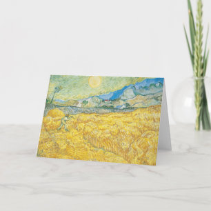 Carte Champ de blé   Vincent van Gogh