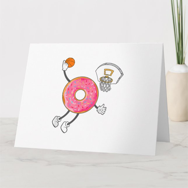 Carte Champ de nourriture Dunking Donut Hole (Devant)