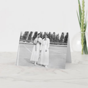 Carte Champions de tennis féminin, 1913