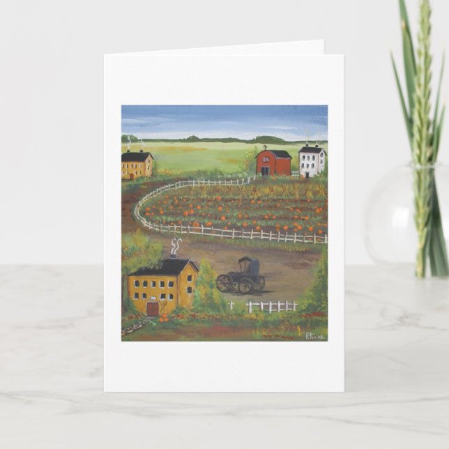 Carte Champs citrouilles (Devant)