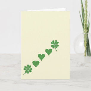 Carte Chance Cœurs Verts