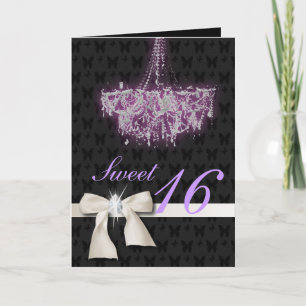 Carte Chandail blanc à bow diamant 16