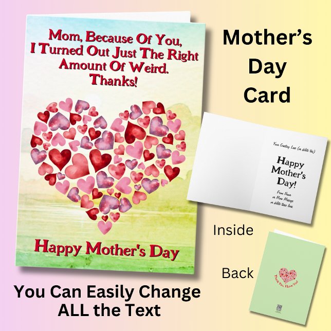 Carte Changer le texte, j'ai trouvé juste le bon bizarre (Créateur téléchargé)