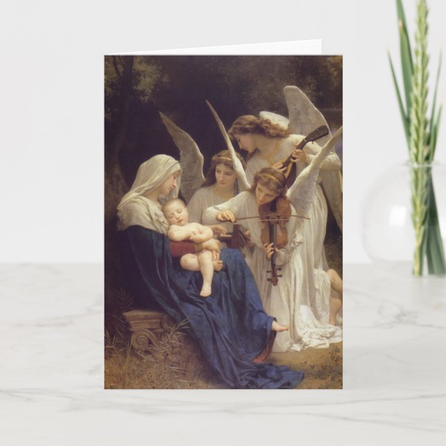 Carte Chanson de Bouguereau (Devant)