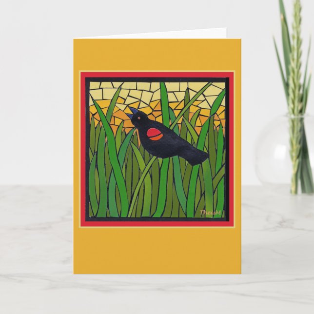 Carte Chanson de matin (Devant)