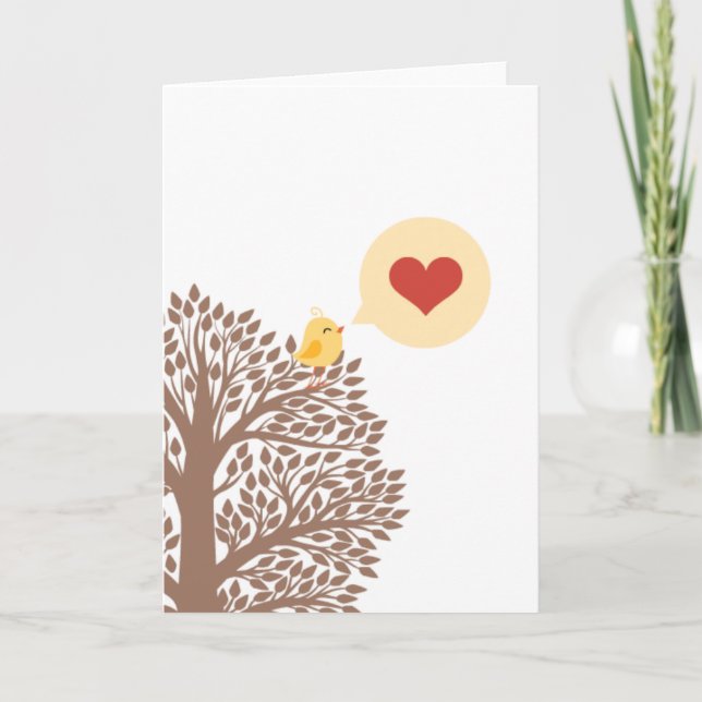 Carte Chanson du coeur (Devant)